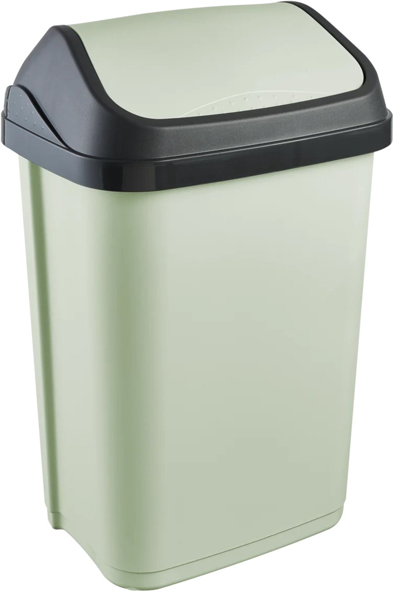 keeeper Swantje, 25 l, Rechthoekig, Polypropyleen (PP), Groen, Zwart, Soft green, Handmatig