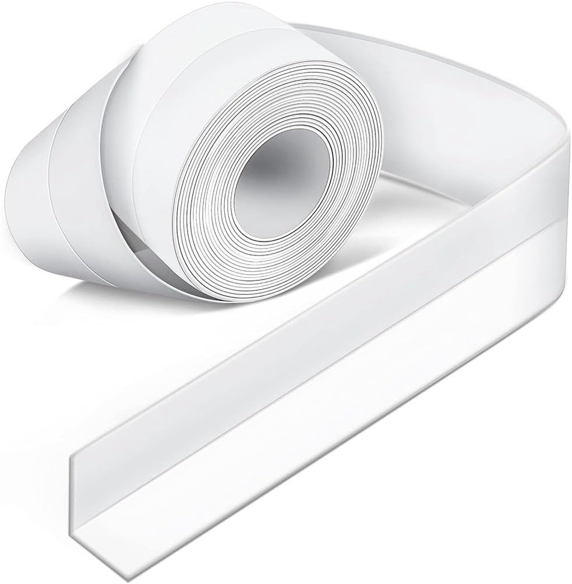 Waterdichte afdichtingstape 22 mm x 3,2 m - wit - siliconen - schimmelbestendig voor badkamer - ShopVlot