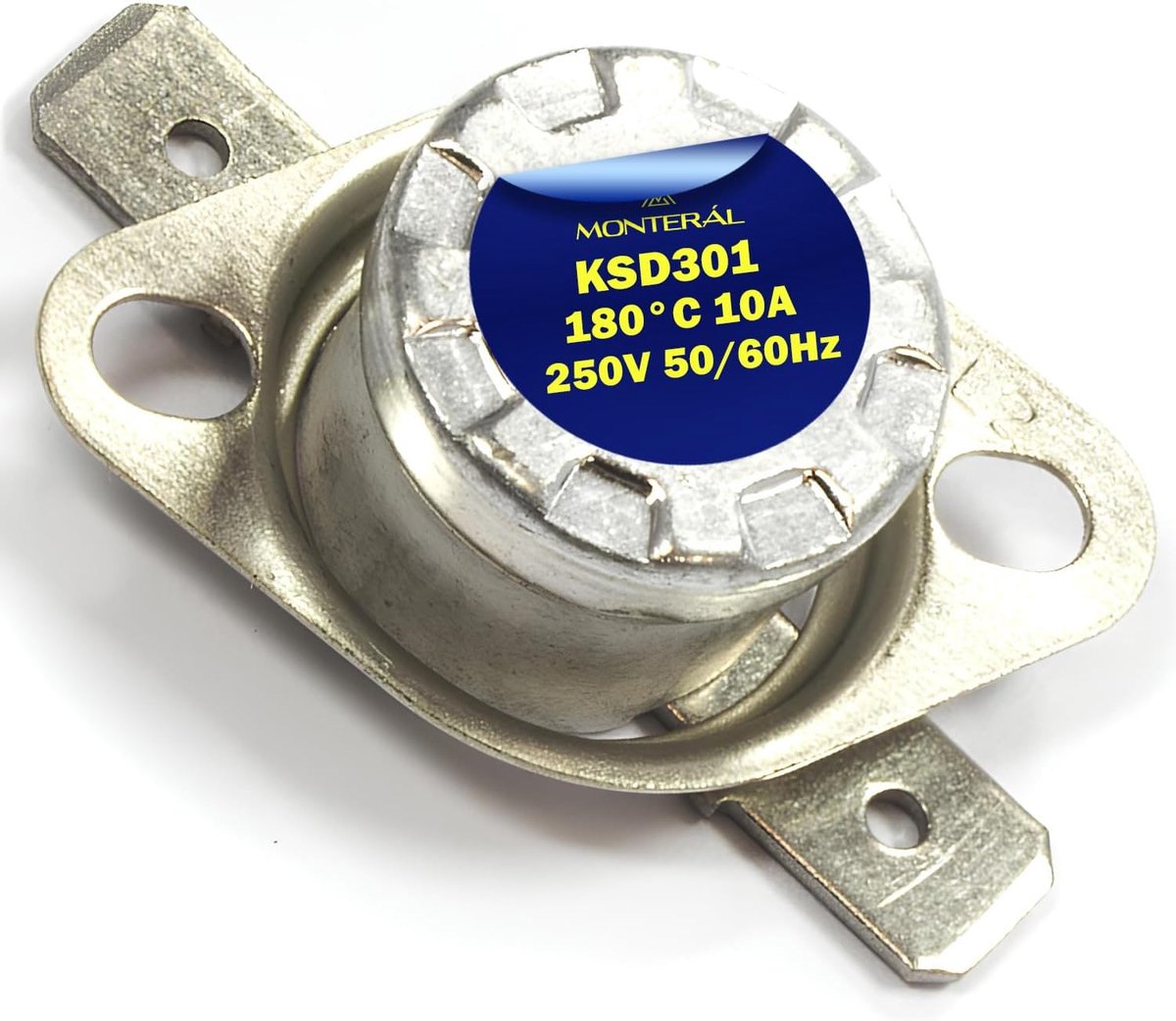 Bimetallische thermostaat KSD301 180°C - Temperatuurbegrenzer 10A 250V - Voor betrouwbare temperatuurregeling - ShopVlot