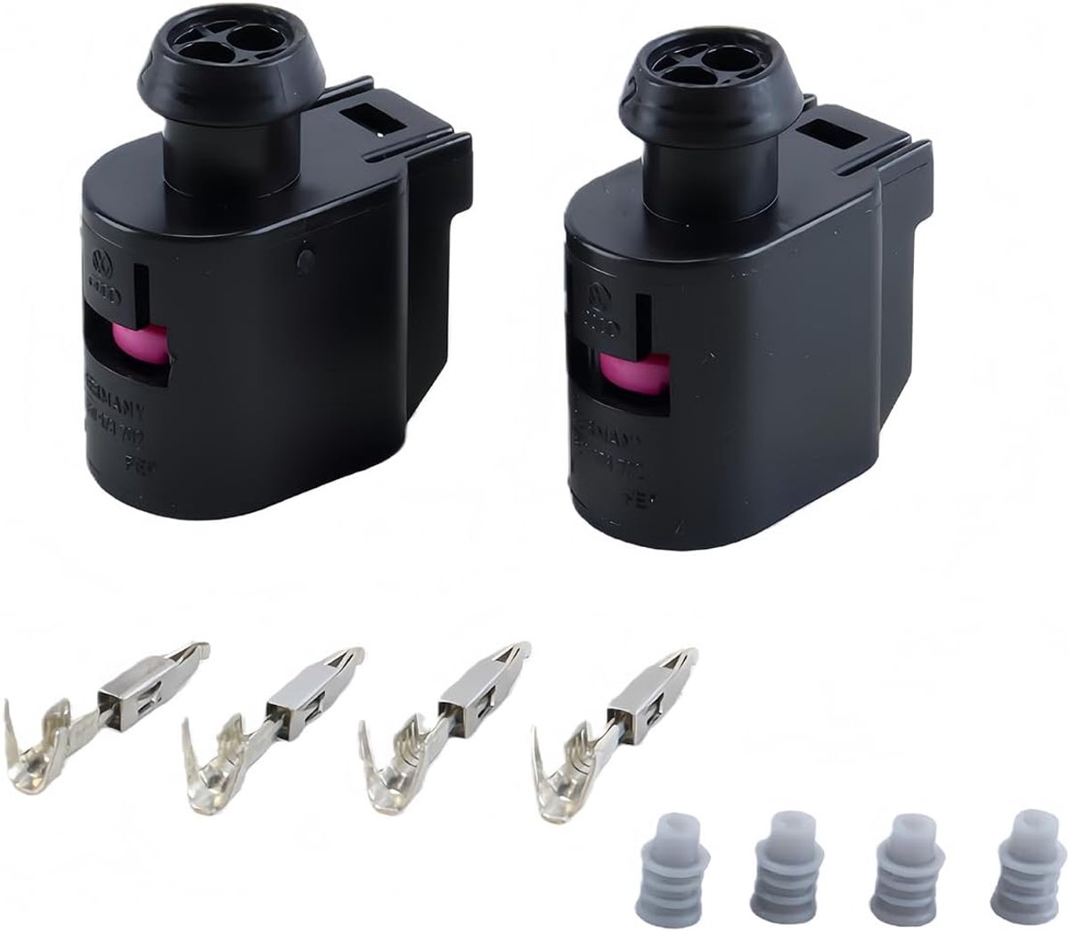 ABS sensor plug set - 2-pins - voor VW en Audi - garantie op kernfunctionaliteit - ShopVlot
