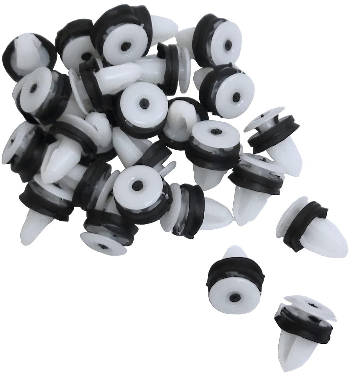 Deurmoulding clips 150 stuks - hoge kwaliteit kunststof - voor Ford Transit Connect Custom - duurzame bevestiging - ShopVlot
