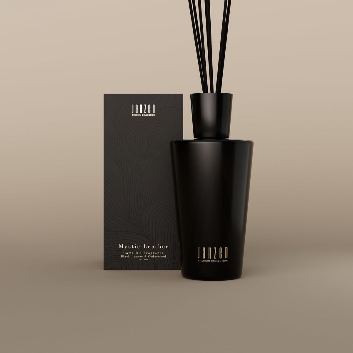 Geuroliën sticks - Mystic Leather - luxe geurbeleving - creëer een warme sfeer - SnelShoppen