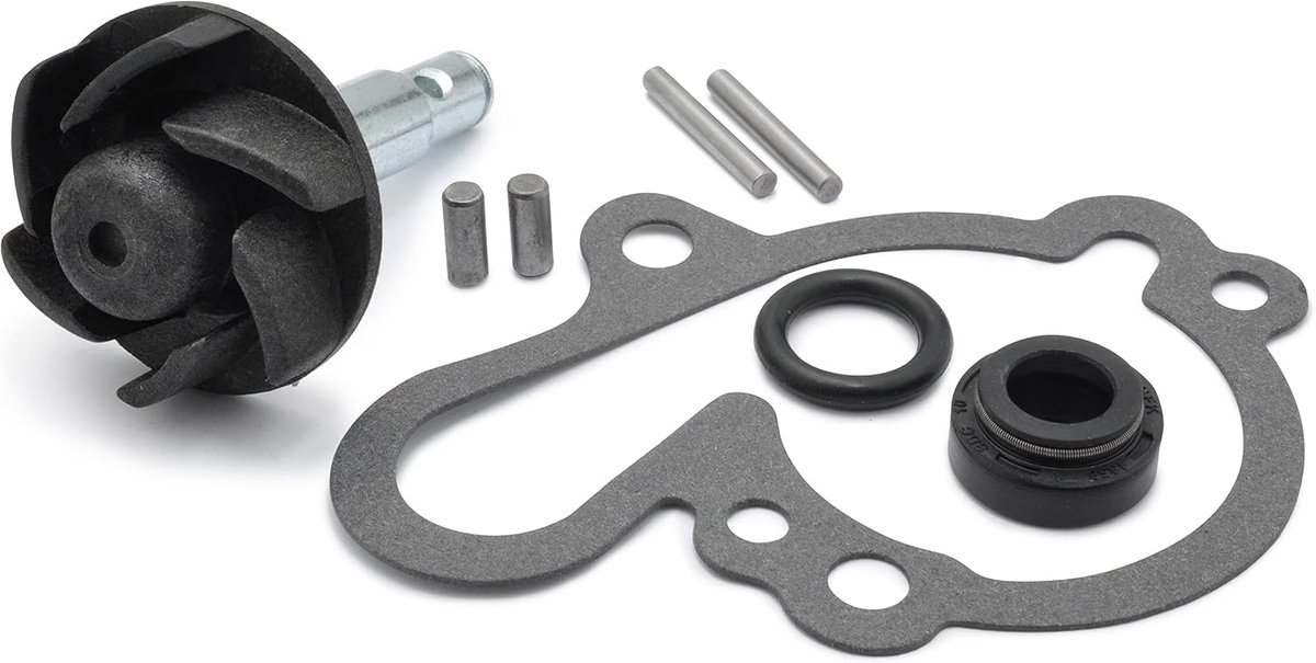 Reparatieset waterpomp afdichting turbine as speelstenen voor AM6 MBK Xlimit Xpower DT RS XP6-XPS Beta Rieju TZR Sherco