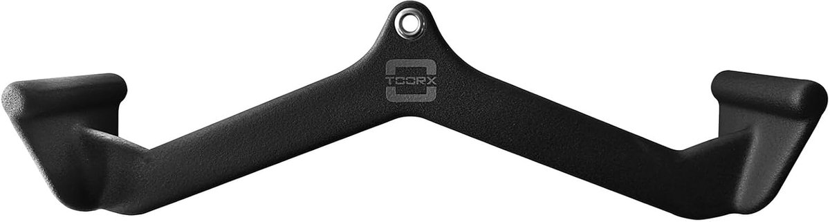 Lat bar 58cm met dipping hammer - staal - duurzaam - ideaal voor krachttraining - SnelShoppen