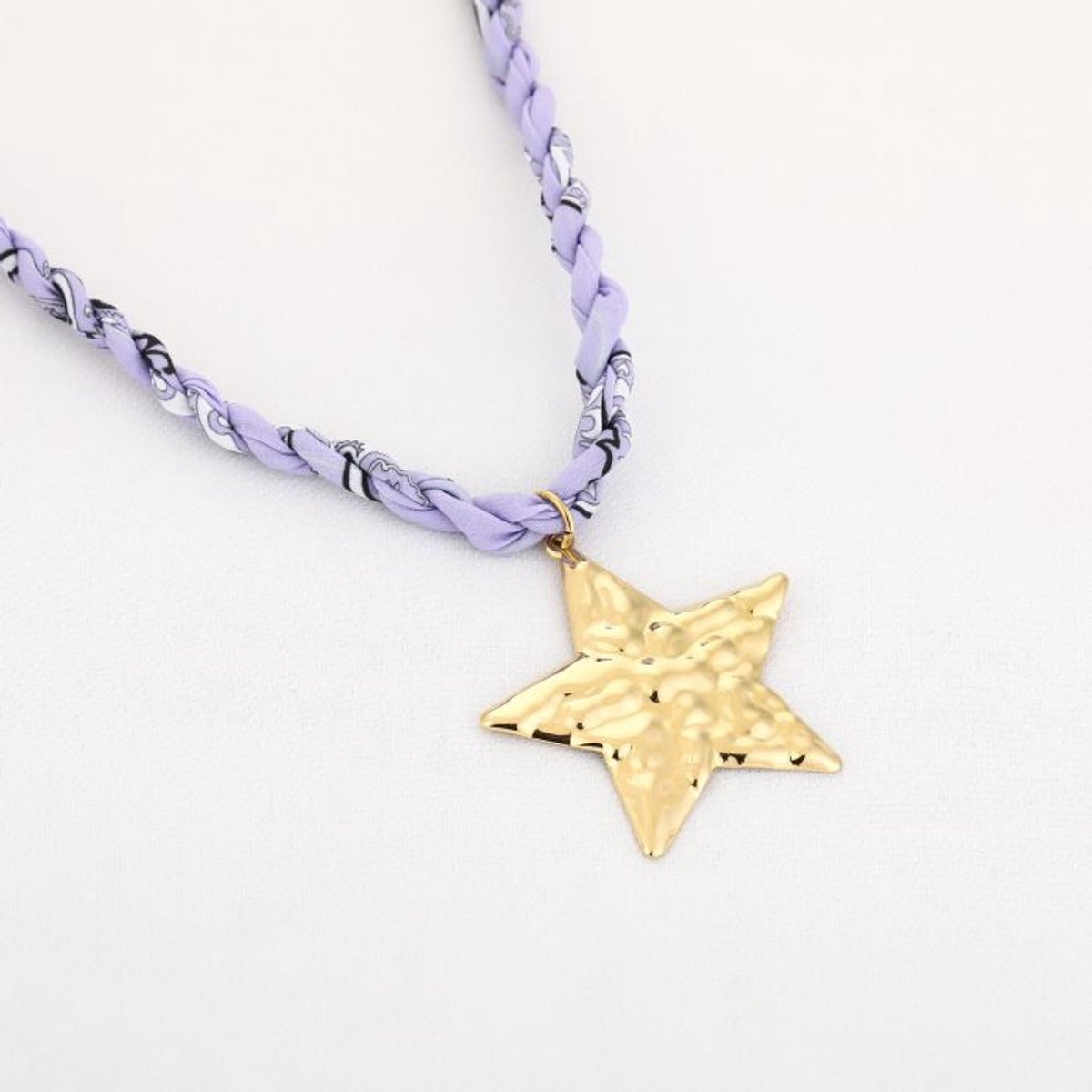 ketting - gevlochten - ster - sieraad - cadeau tip