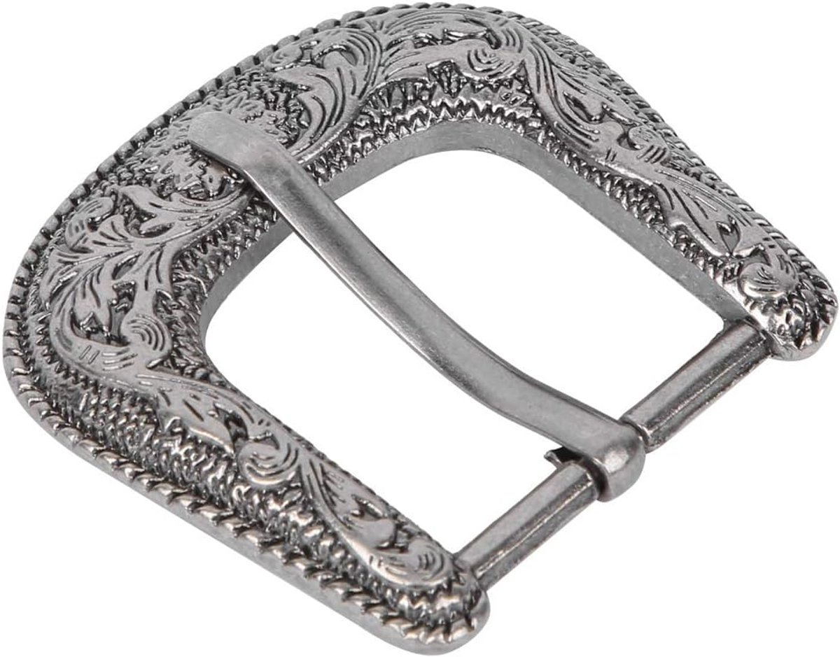 Vintage Riem Gesp - Handgemaakte Legering Taille Gesp Set Met Keltische Knoop Voor Mannen - Eenvoudige Cowboy Riem Decoratie