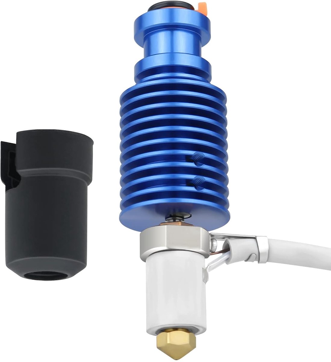 Pro Hotend snelle verwarming van bimetaal keramiek met hoge doorstroming compatibel met V6 Volcano Hot End 24 V 115 W 1,75 mm Prusa I3 MK3 MK3S, Titan Aero Extruder (CHC-V6)