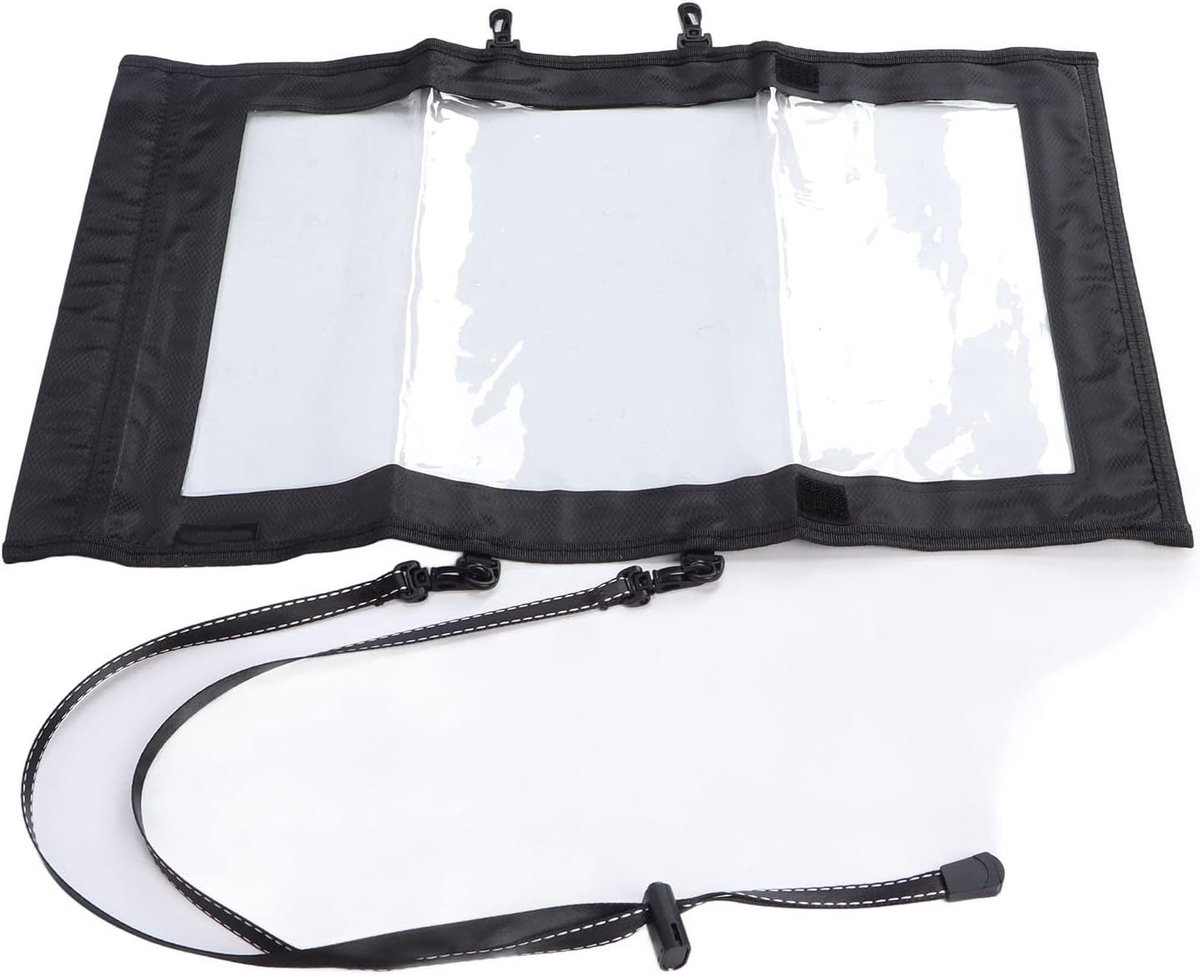 Tas Pouch Case voor Kaart, Transparante Kaart Opbergtas Waterdichte Opvouwbare Opbergtas voor Buiten Wandelen Camping