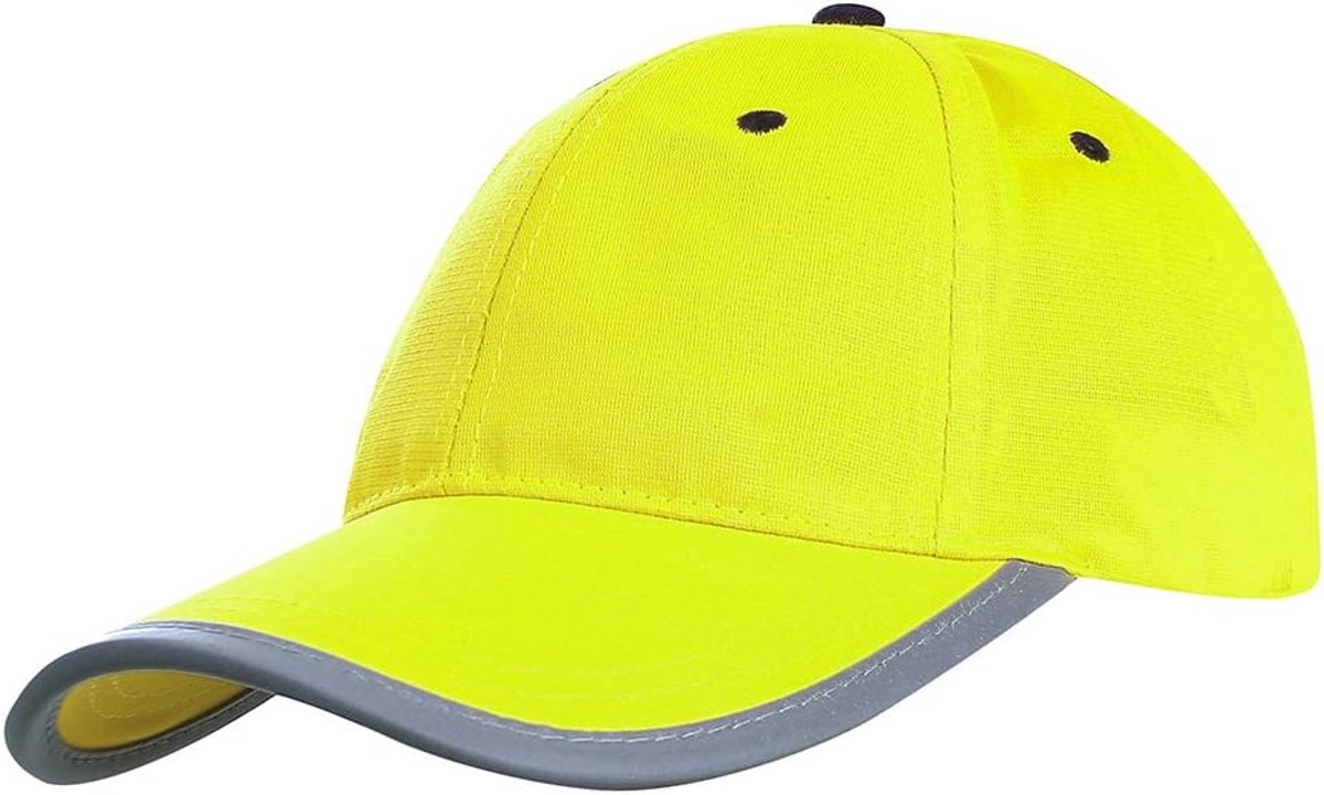Vis Hoge Viz Laag Profiel Baseball Cap Reflecterende Hoed Cap Hi-Viz Unisex