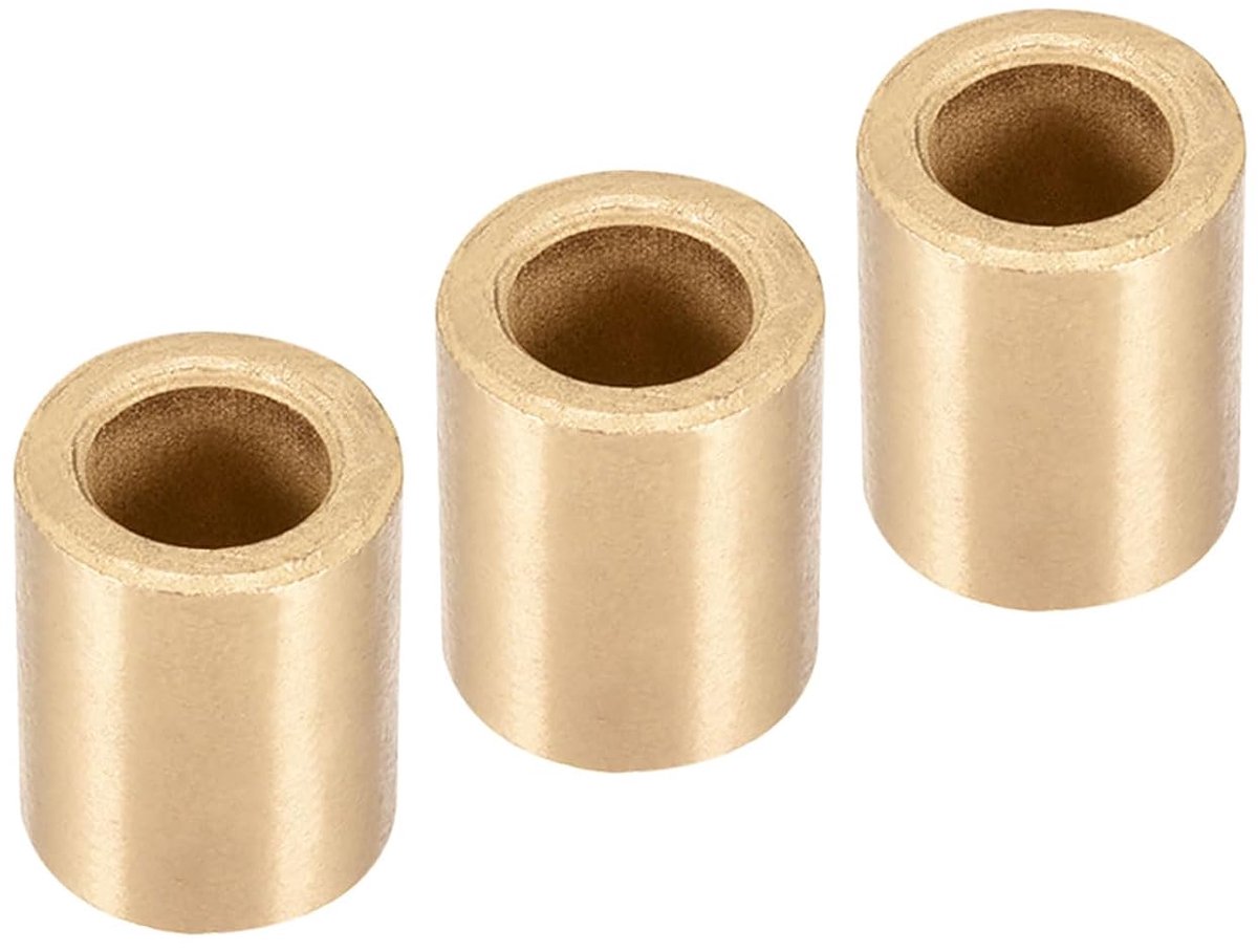 3 stuks hulslagers - [10 mm x 16 mm x 20 mm] sinterbrons zelfsmerende bus voor machinaal gebruik