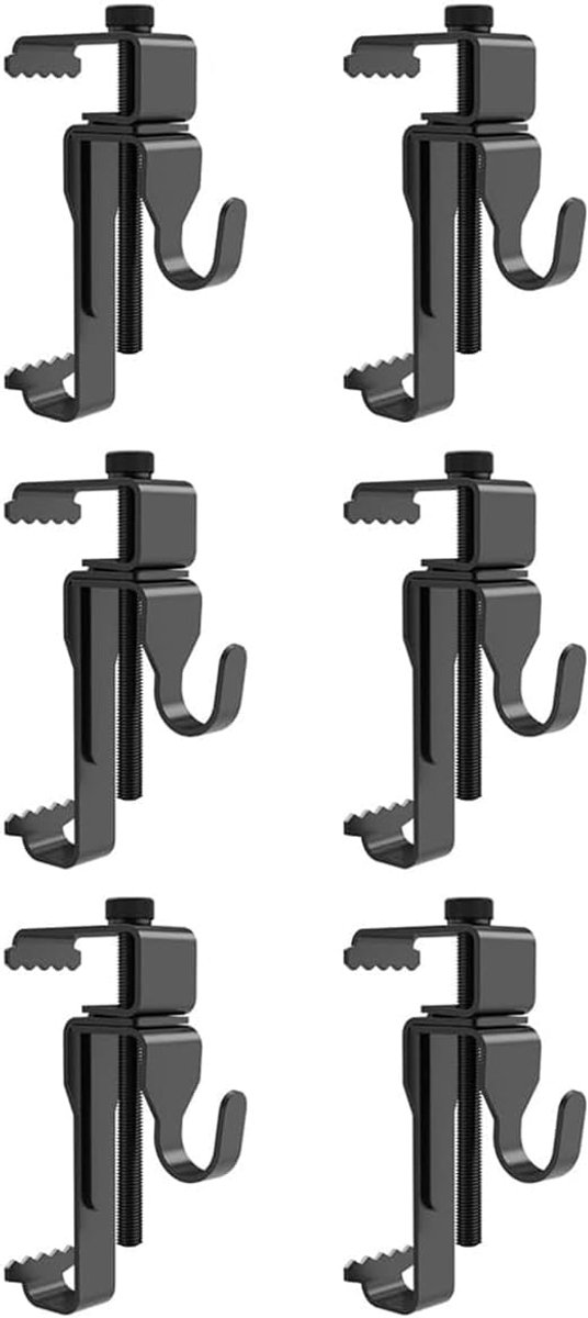 6PCS Baksteenhaken Roestvrijstalen Baksteen Muurklem Nuttige Haken Baksteenhangers Geen Boor voor Buiten Ophangen Geen Boor