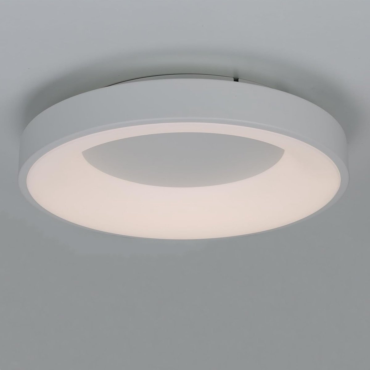 LED Plafondlamp Ø40 cm 36W Wit Metaal Rond CCT 3000K 4000K 6000K Instelbaar 4500lm CRI85 Moderne Klassieke Luxe Plafondlamp voor Woonkamer Slaapkamer Keuken LED Plafondverlichting