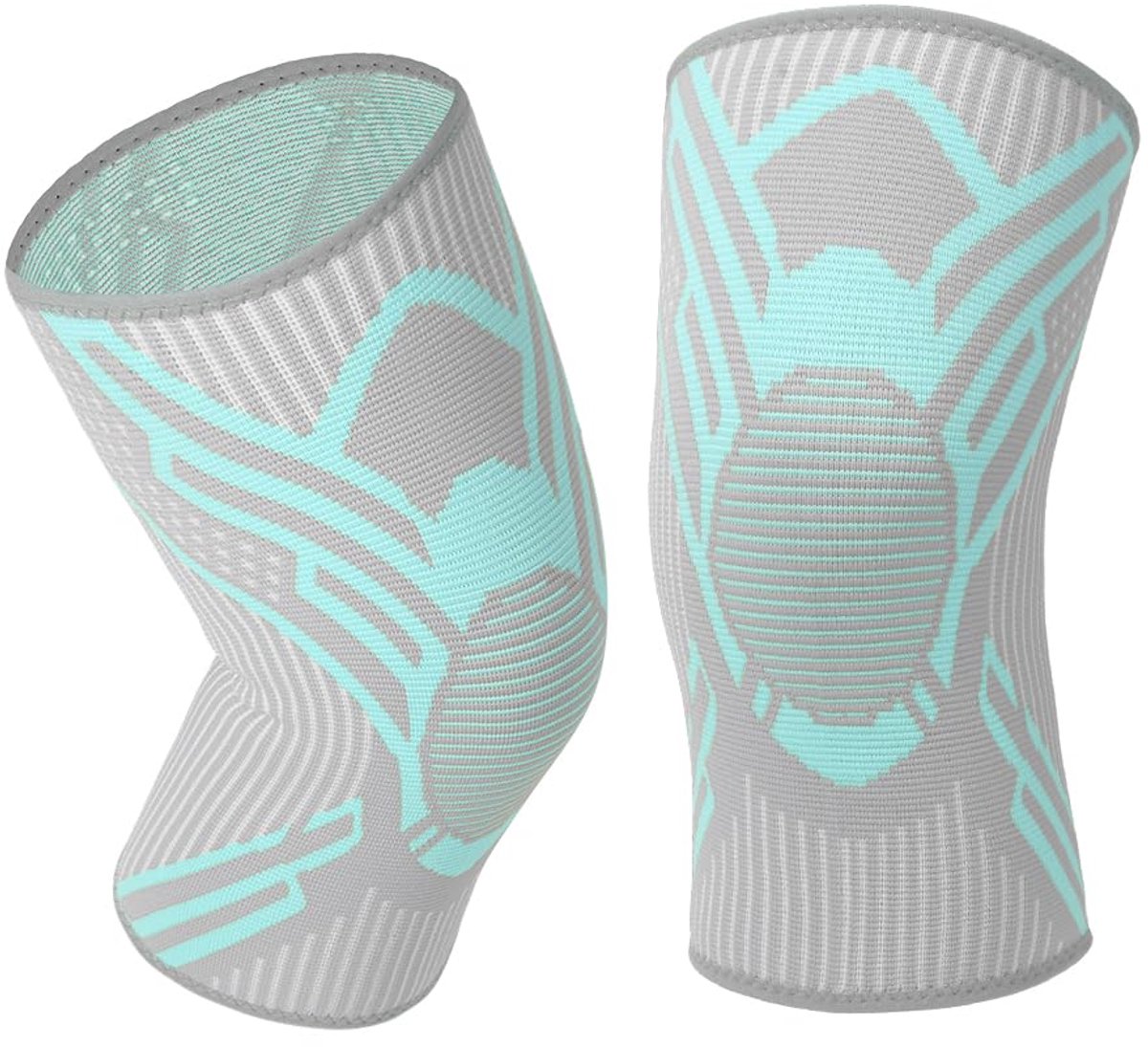 Orthopedische kniebandage, comfort met compressie, antislip sportbandage, ondersteuning voor artritis, hardlopen, gewrichtspijn, bandletsel (XL)