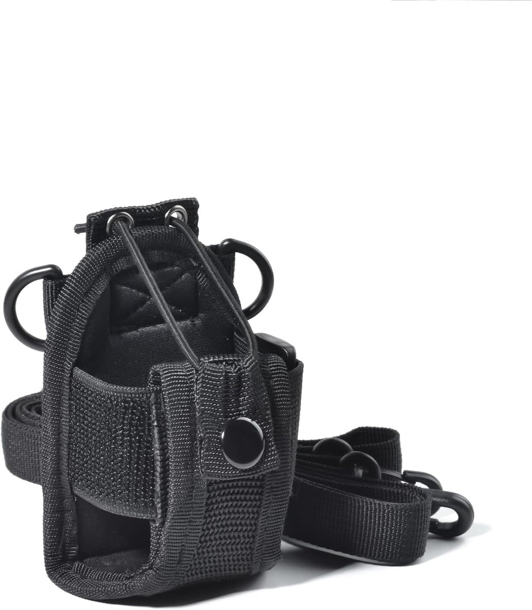 Kleine tas voor radioapparatuur, walkietalkie holster, draagtas, politie, veiligheidsriem, clip tas voor Baofeng UV-5R UV82 888S Motorola TLKR Talkabout Midland Kenwood tweeweg-radio