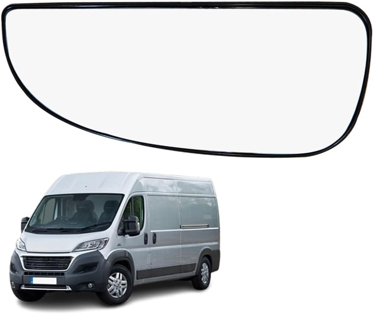 links, buitenspiegel glas vervanging spiegelglas verwarmbaar links compatibel met Ducato Jumper Boxer 2006-2021