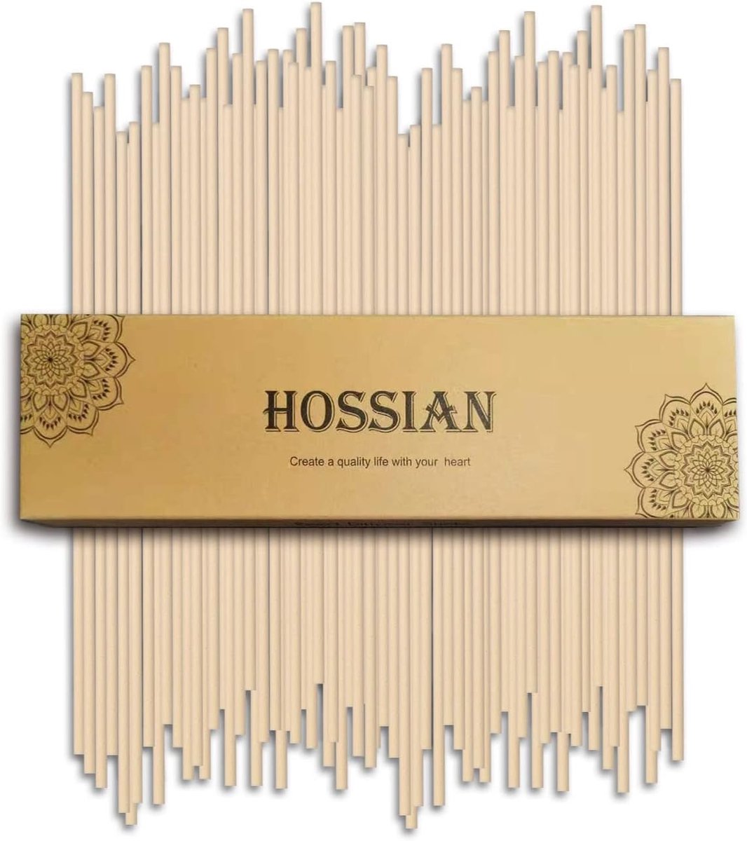 Reed diffuser sticks 50PCS - 7.5" natuurlijk - langdurige geur - veilig voor huisdieren - SnelShoppen