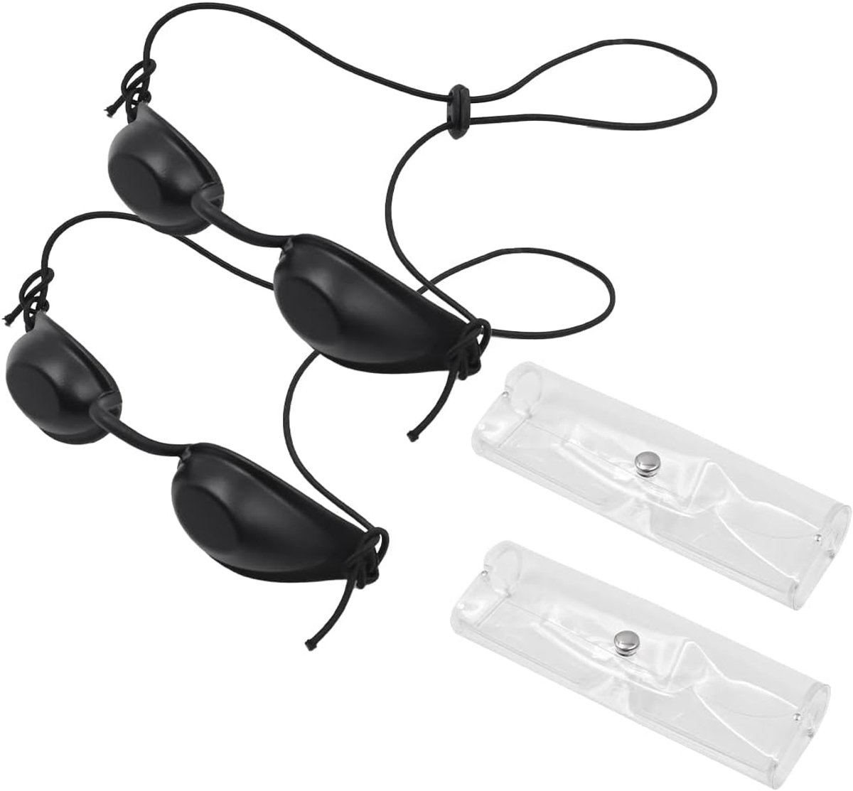 Oogbeschermingsglazen set van 2 - Zonnebril - Lichttherapie - Bescherming tegen UV-straling - SnelShoppen