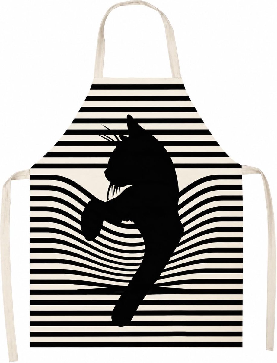 Keuken schorten met kattenmotief - voor volwassenen en kinderen - leuk en praktisch - SnelShoppen