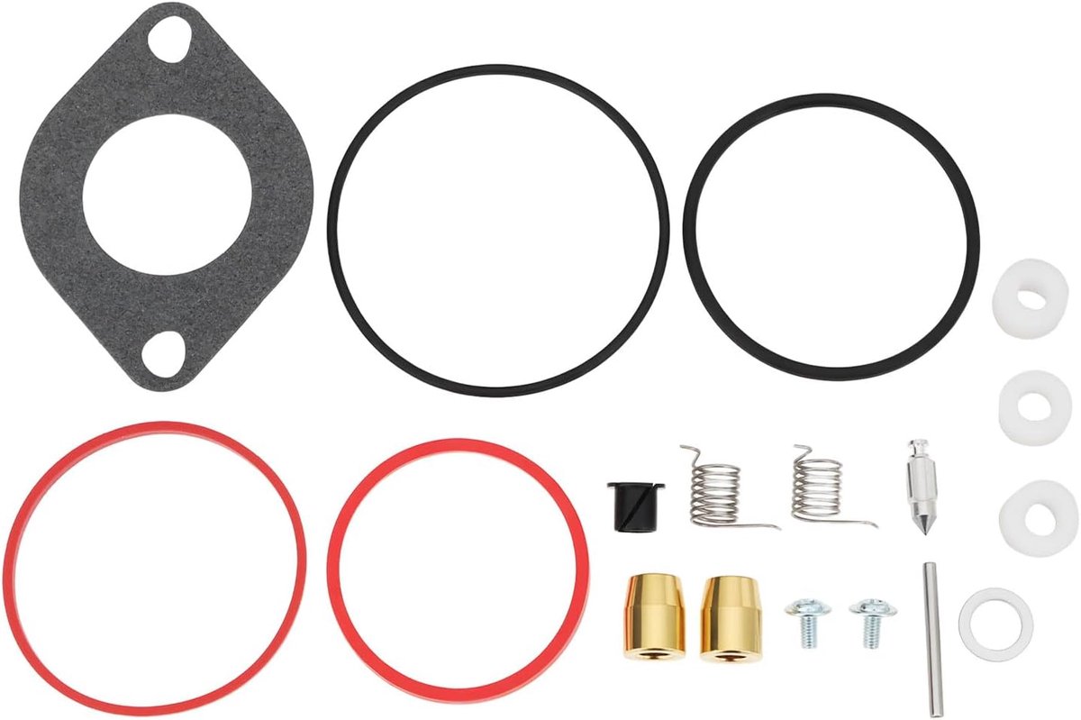 1 Set Carburateur Reparatieset 697241 697154 Compatibel met Briggs & Stratton Motoren