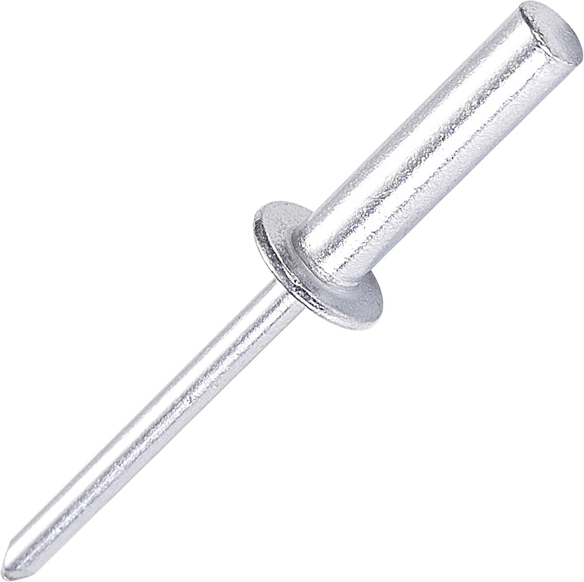 Blindklinknagels met gesloten uiteinde, 50 stuks, Ø 4,8 x 16 mm, koepelkop van volledig aluminium, verzegelde popklinknagels