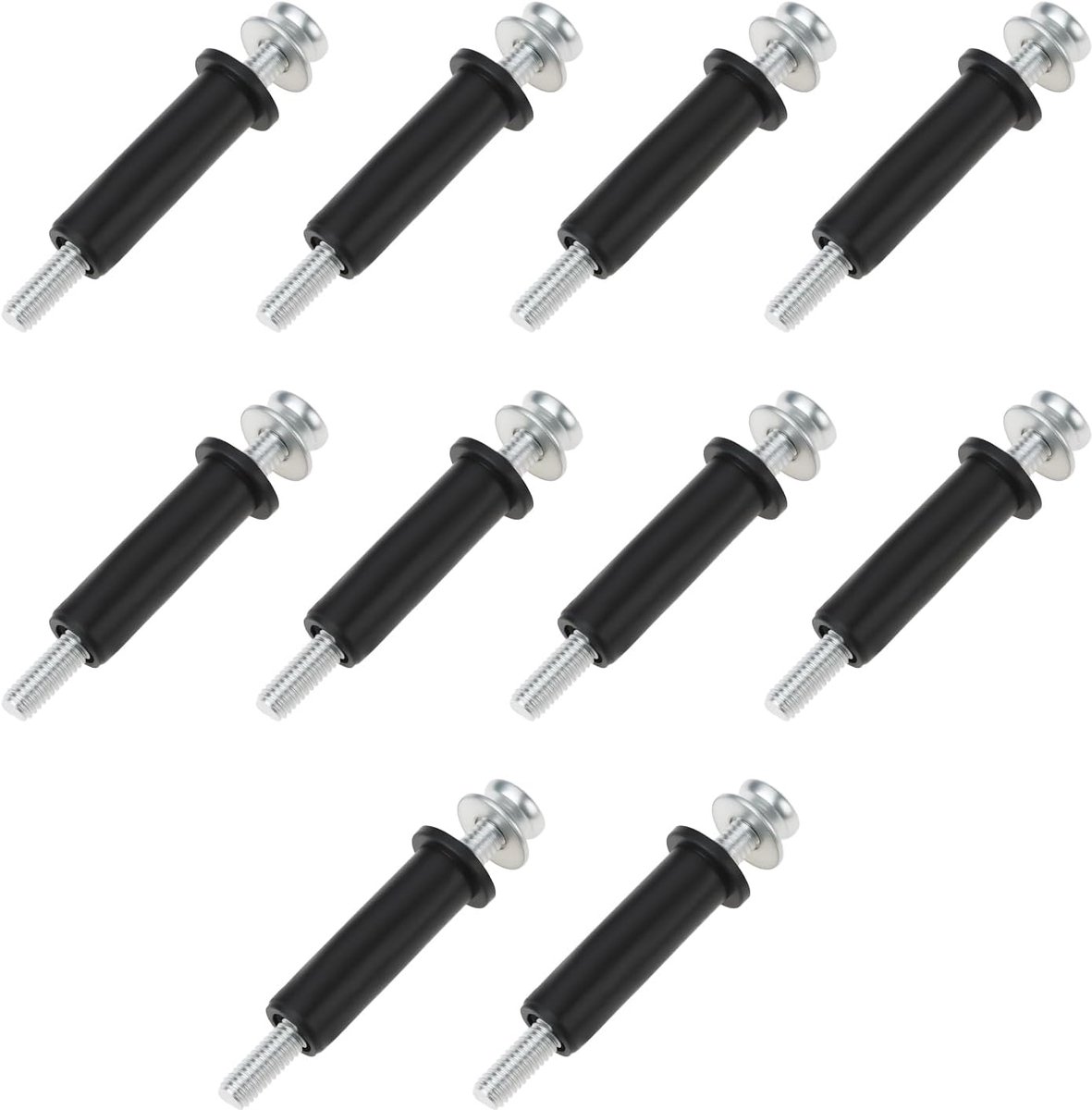 Store 10pcs M4x45mm Caravan Rear Brake Light Fixing Screw for RVs Campers with Rubber Nut