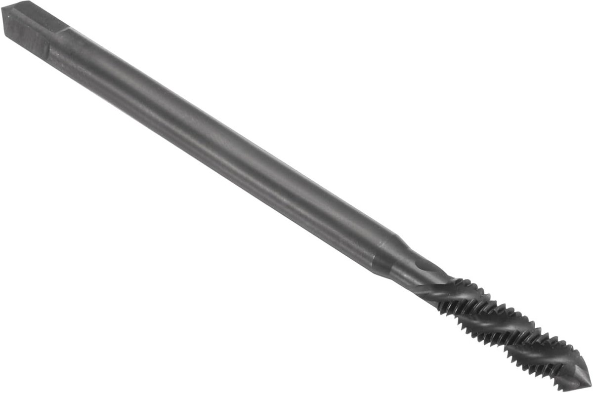 Spiraal-draadtap, M6 x 1 H2 sneldraaistaal (HSS) nitreering machinale schroefdraad draadfrezen schroefdraadtappen schroefboor schroefdraadboor schroefdraadboor gereedschap