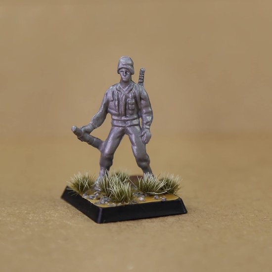 Modelbasis 20mm 25mm Kunststof Basis Voor Zandtafel Oorlogsspellen Tafel En Miniatuur Spel Met Gemengde Basis (Vierkant), 80 Stuk — afbeelding 3