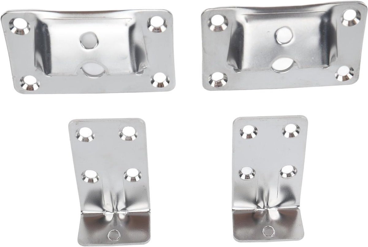 staal verwijderbare tabel beugel Set, 2 muur beugels en 2 tabel beugels, steunstaaf voor afneembare tafels, tabel beugels voor boot, huis