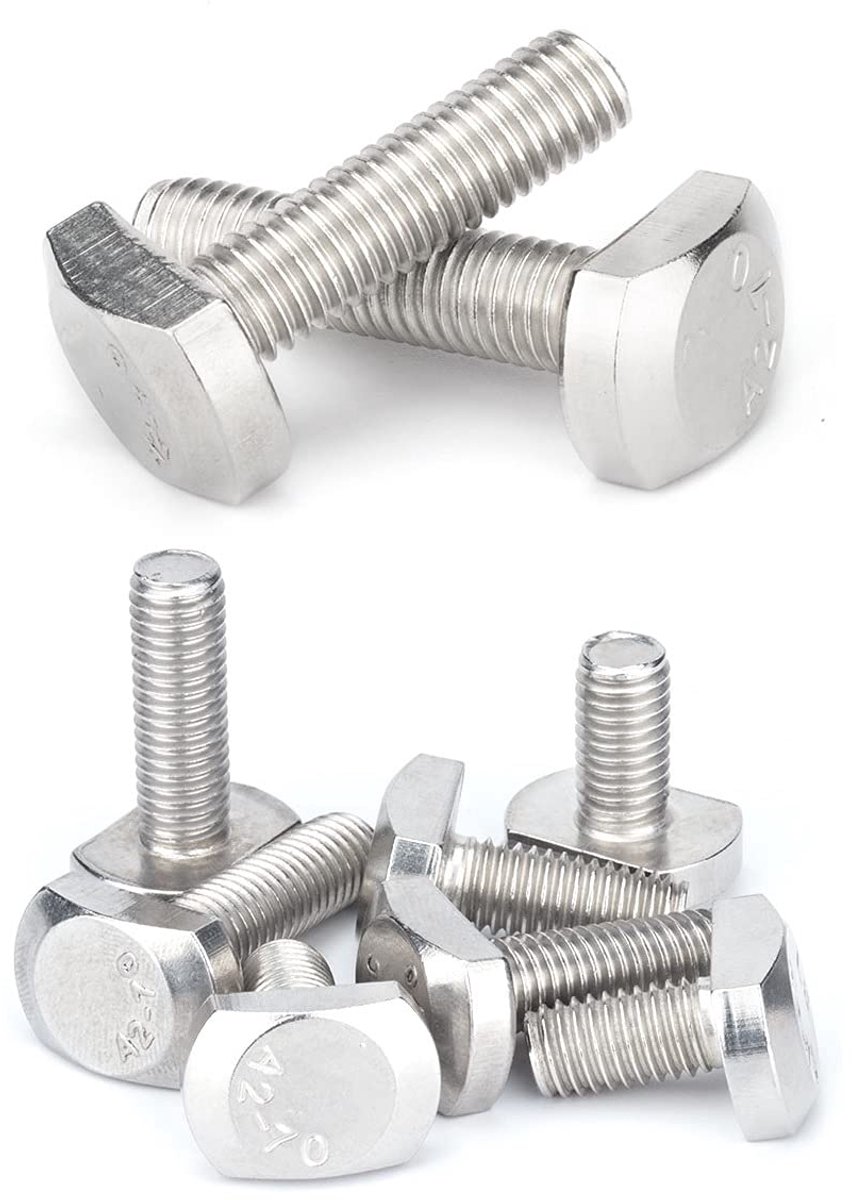 Bout T Schroef T Bouten Hamer Hoofd Bout, M5*40mm,10 pcs