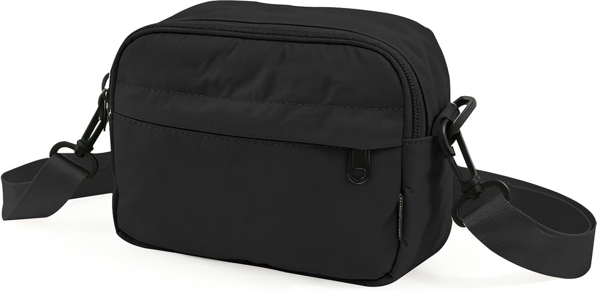 Schoudertas voor dames van nylon, schoudertas voor dames, kleine lichte waterdichte schoudertas met verstelbare schouderriem