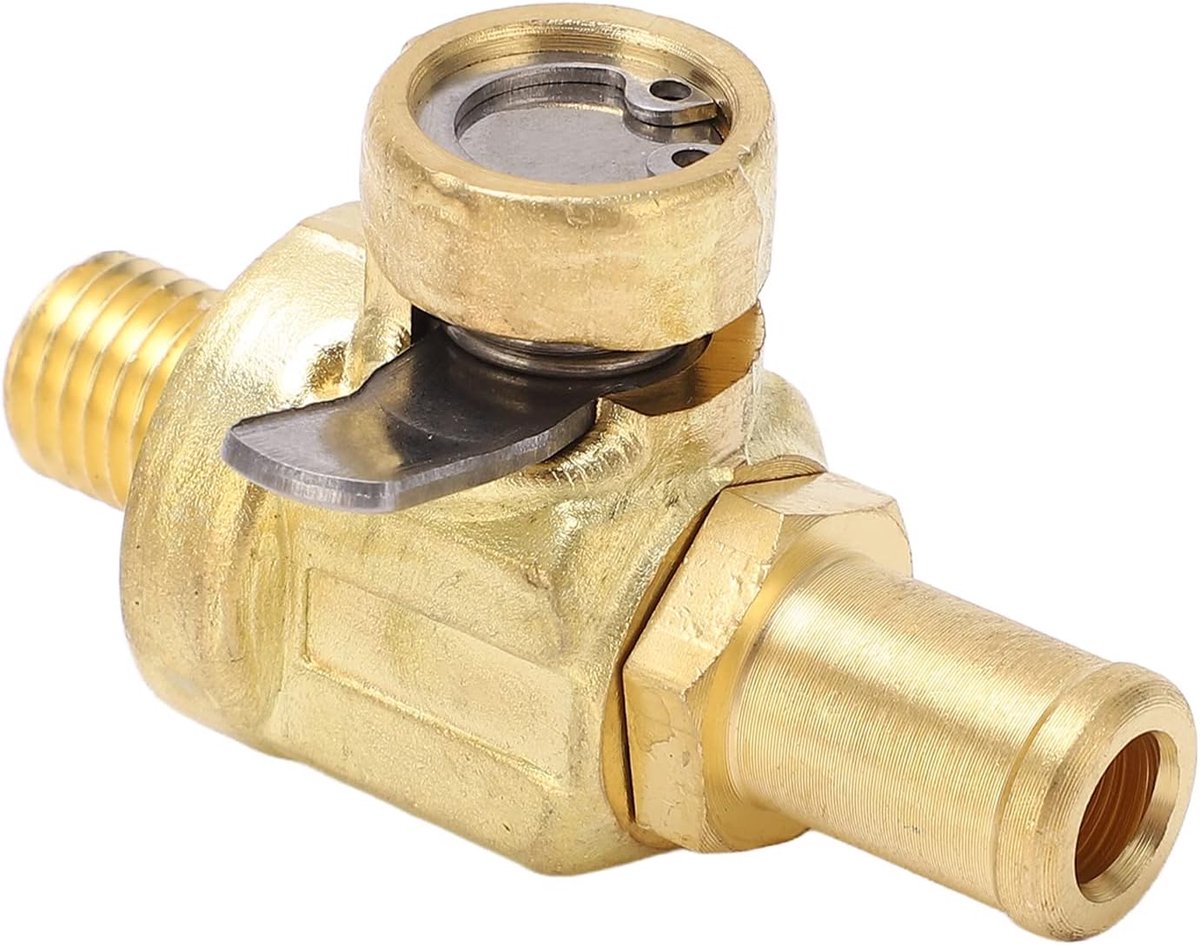 Motorolieaftapkraan Quick M10 1.25 Roestvrij Staal Messing Heavy Duty Roestvrij Lekvrij voor F124N FN-serie Auto's Lichte Vrachtwagens