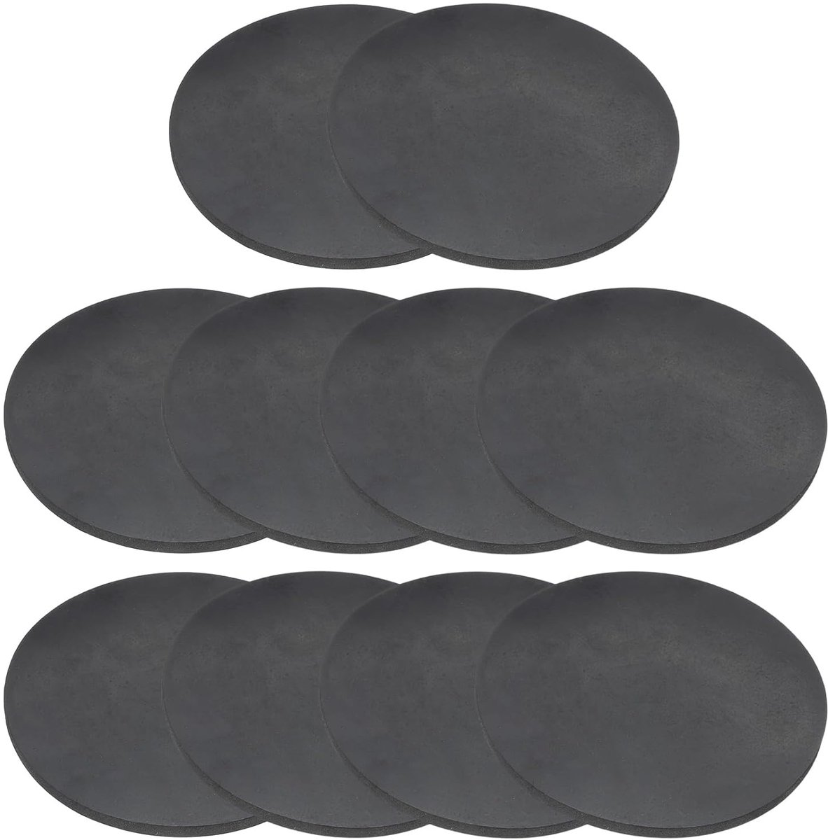 10 stuks rubberen sluitringen, 100 mm x 5 mm (OD x dik), rond, rubberen bussen, afdichtingspads, afstandshulzen, rubberen afdichting voor huis, auto-accessoires, doe-het-zelf, zwart