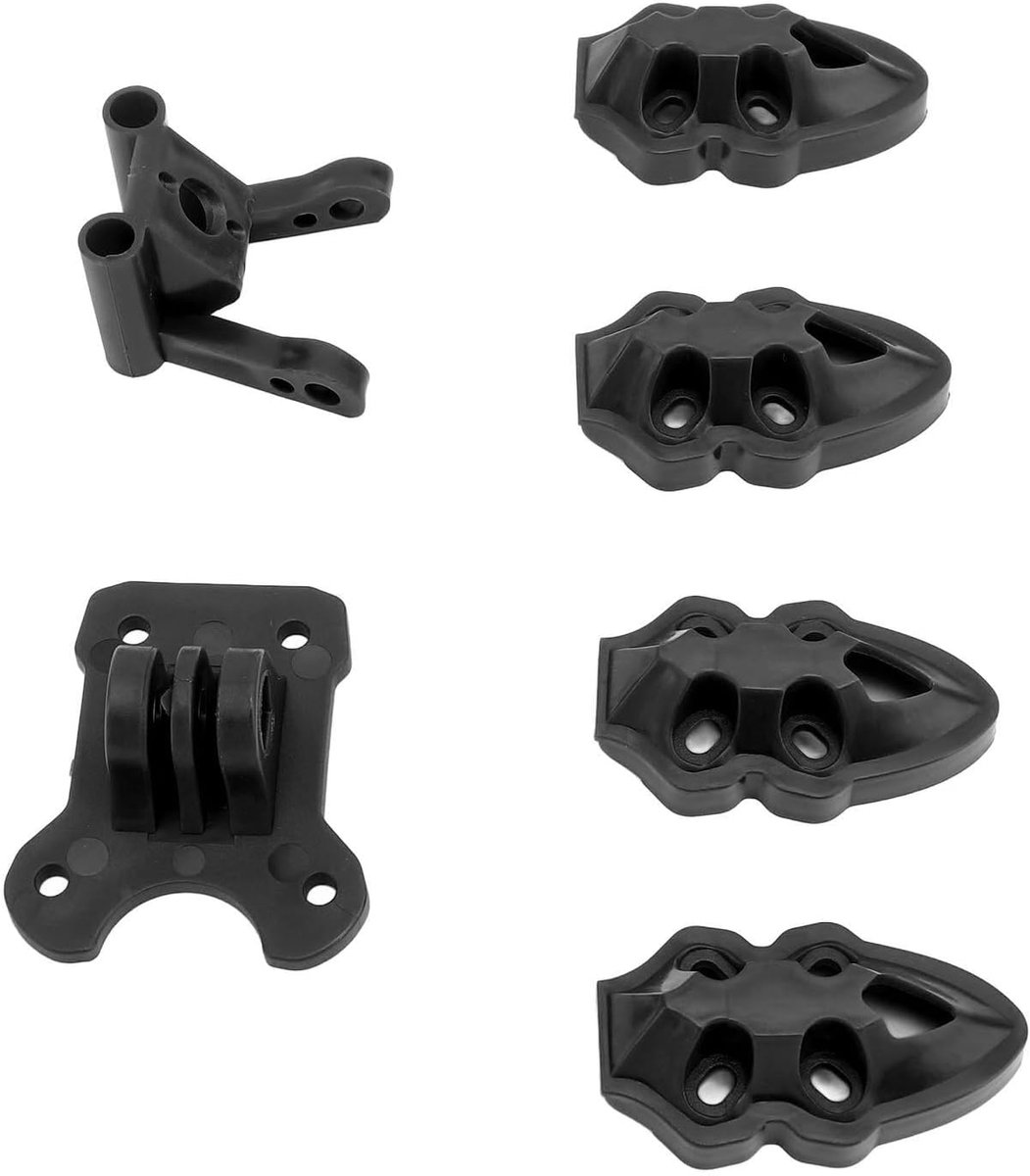Quadcopter Motorbasis Camera Antenne Montage Basis Lichtgewicht Duurzaamheid Kit 5-10in Quadcopter Drone 3D Gedrukt (Black)