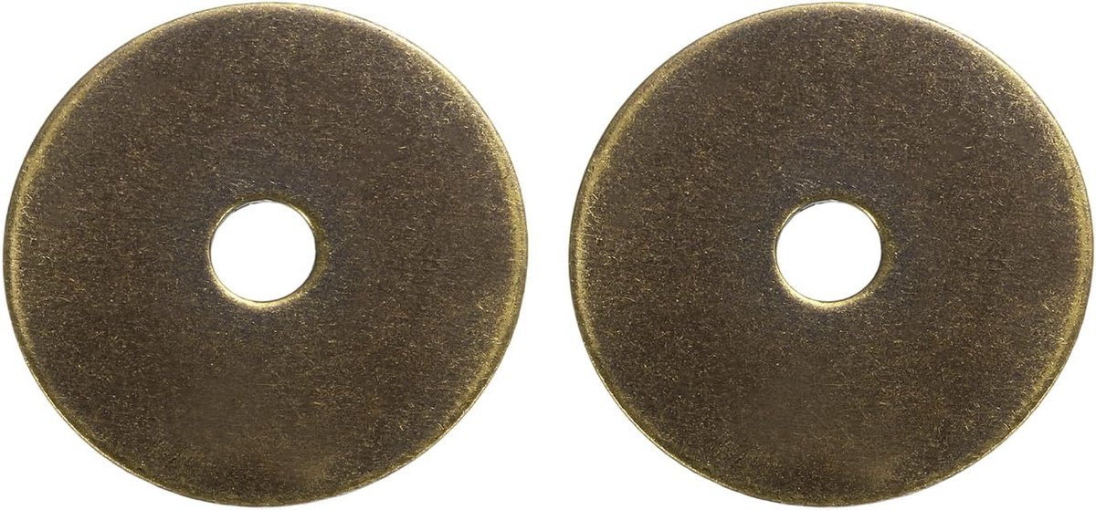 2 stuks kastgreep sluitringen 1 18 inch ronde vorm messing sluitringen klassieke meubeldecoratie afdichting voor kasten laden kastdeuren hardware brons tint