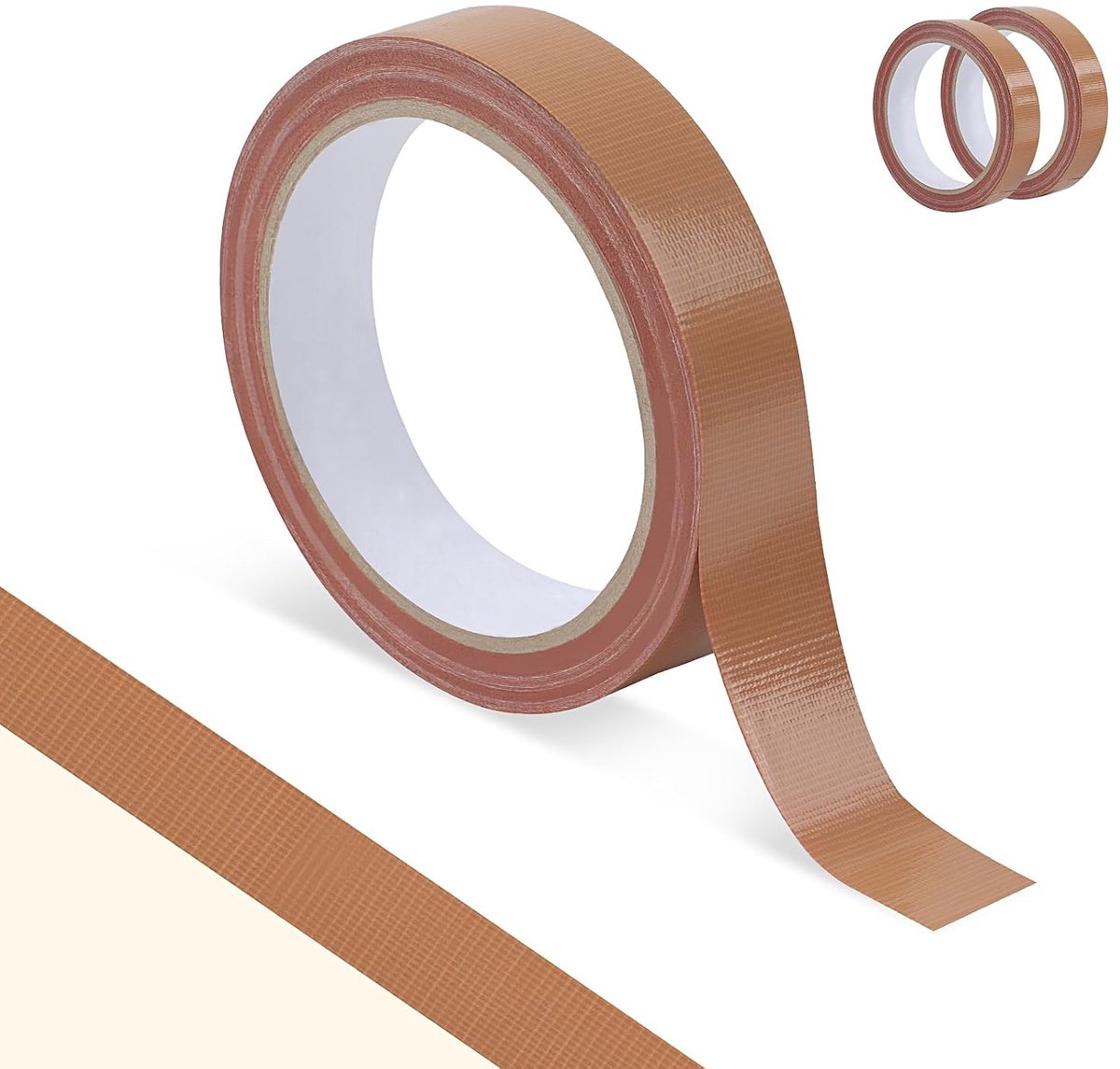 2 rollen pvc-plakband, premium Amerikaans plakband, waterdicht, isolatietape voor zware toepassingen, ducttape voor binnen en buiten (W: 2 cm / L: 100 cm)