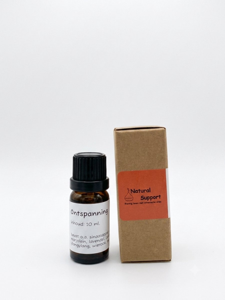 Natural Support, etherische olie, Innerlijke rust- Ontspanning, olie geurbrander 10 ml