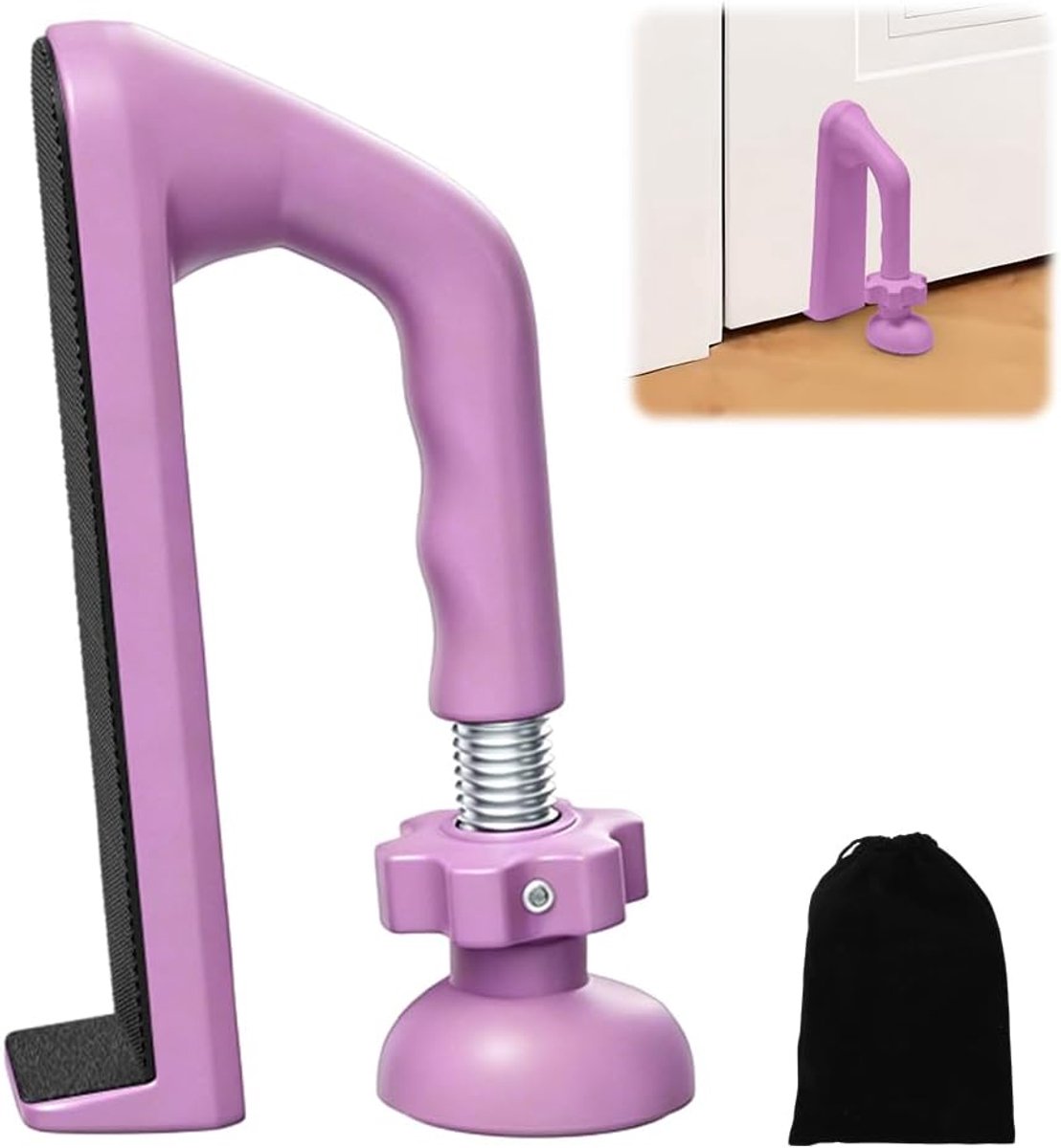 Deurstopper Alarm - Draagbare Deurwig - Burglar Protection - Voor persoonlijke bescherming - ShopVlot