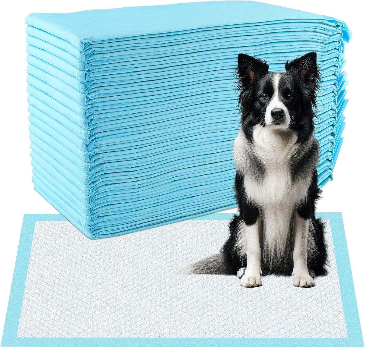 Puppy Pads 60 x 90 cm - 20 Stuks - Lekvrij - Sneldrogend - Ideaal voor zindelijkheidstraining - ShopVlot