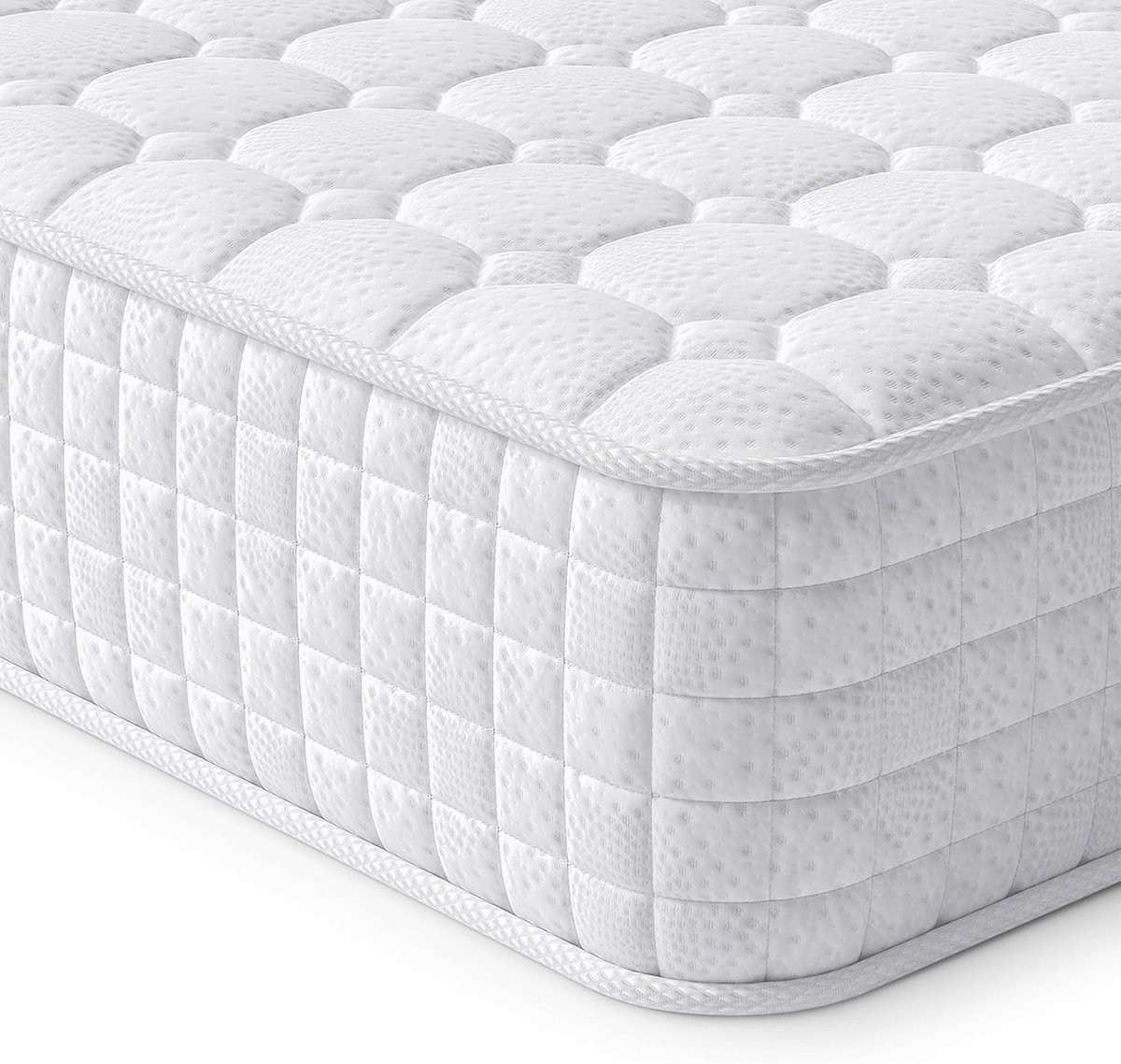 Pocketvering matras 100 x 200 cm - 7-zone H3 - Tight-top 24 cm - Extra comfort voor een goede nachtrust - ShopVlot