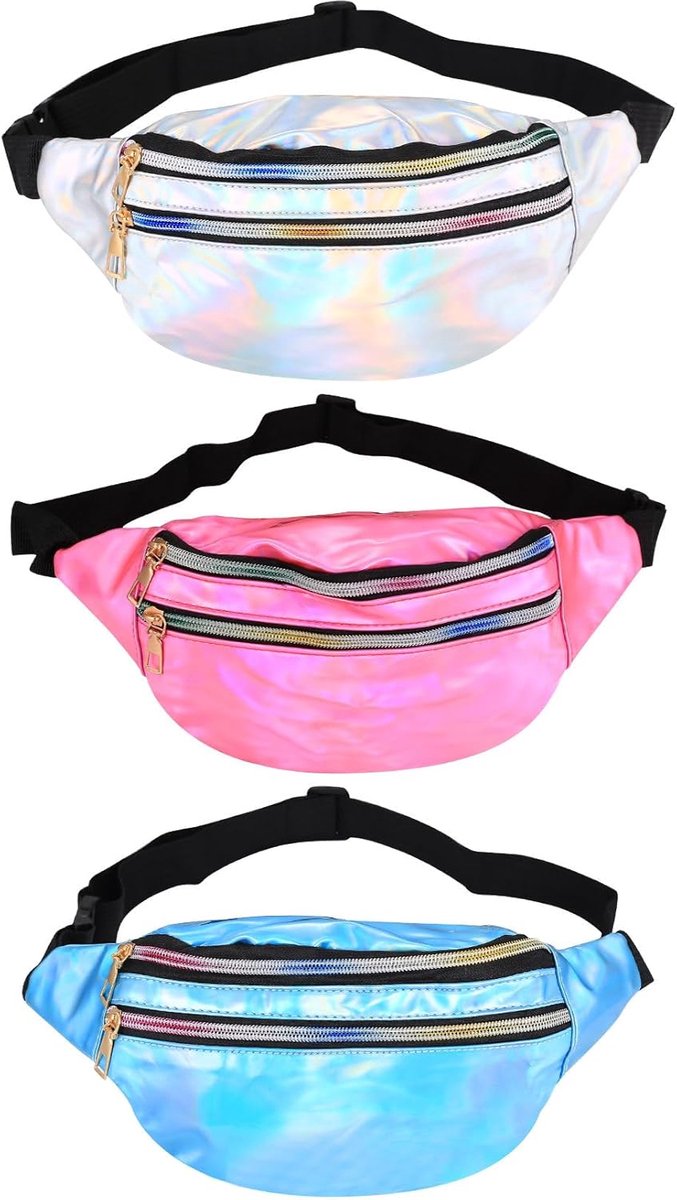 Heuptas dames - Metallic fanny pack - PU leer - Waterproof en ruim - ShopVlot