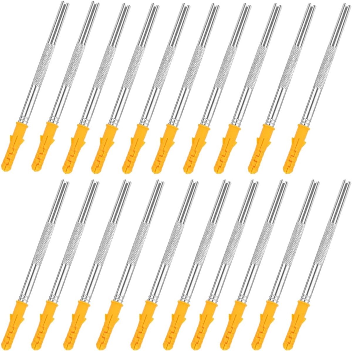 Zwevende Plankbevestiging - Onzichtbare Houders - Planken Ophangen - Sterk Koolstofstaal - 20 stuks 133mm - Zilver