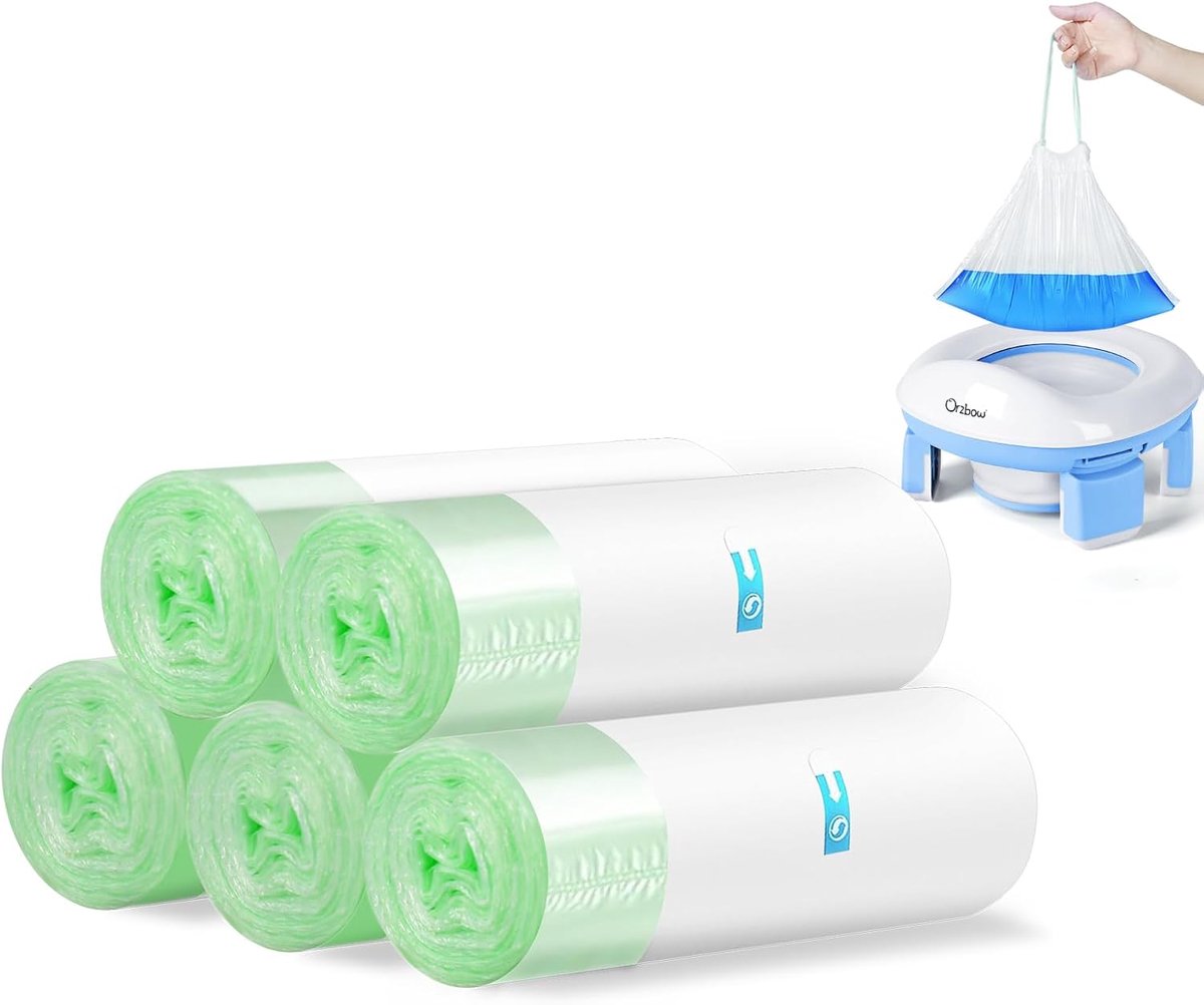 Disposable Reis Potty Liners 100 stuks - Universele Afvalzak - Hoog draagvermogen - Ideaal voor onderweg - ShopVlot