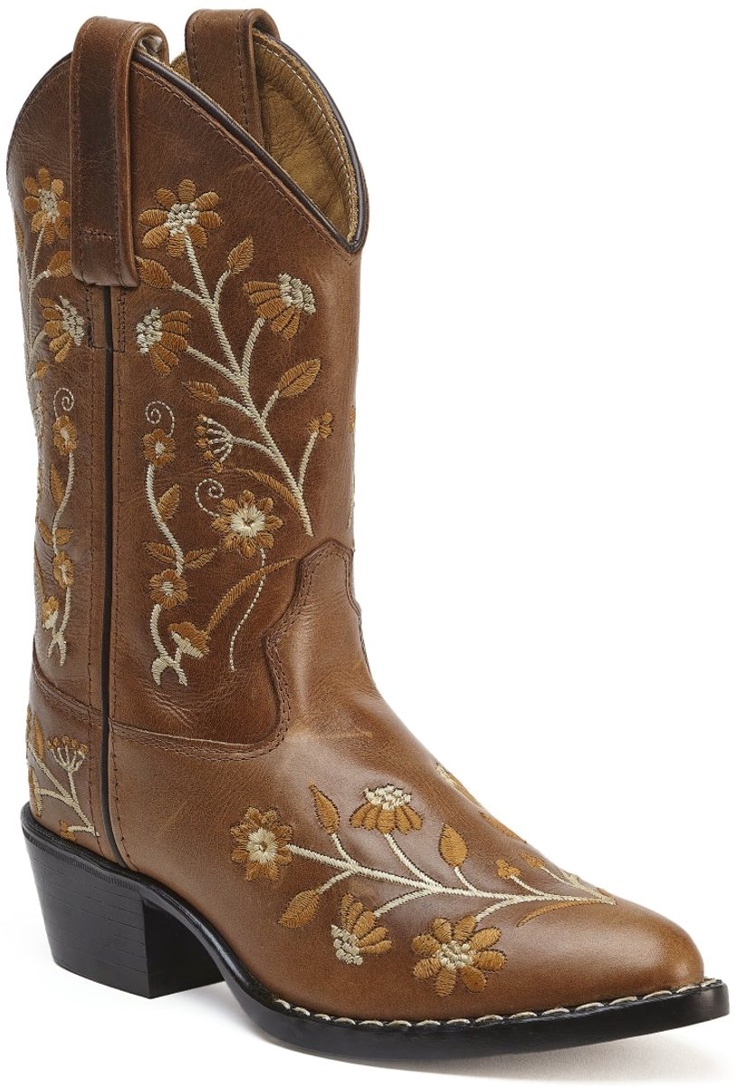 Bootstock Bouquet Light Brown Cowboylaarzen - Kinderen - Licht Bruin - Leer