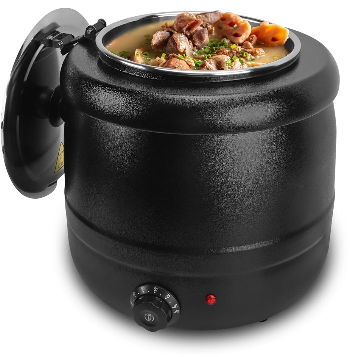 Soep kookpot 10 L - RVS binnenpan - warmte-isolatie - eenvoudig schoon te maken - ShopVlot