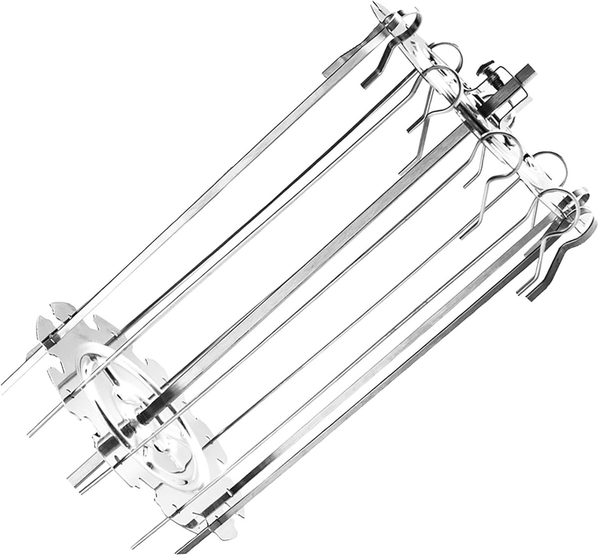 Kebab Maker Set - 25cm RVS Rotisserie - Makkelijk schoon te maken - Voor barbecue en grillen - ShopVlot