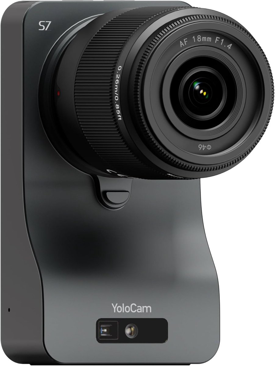 Live streaming camera 4K/60 fps - 18mm F1.4 MFT lens - ToF autofocus - professionele beeldkwaliteit - ShopVlot