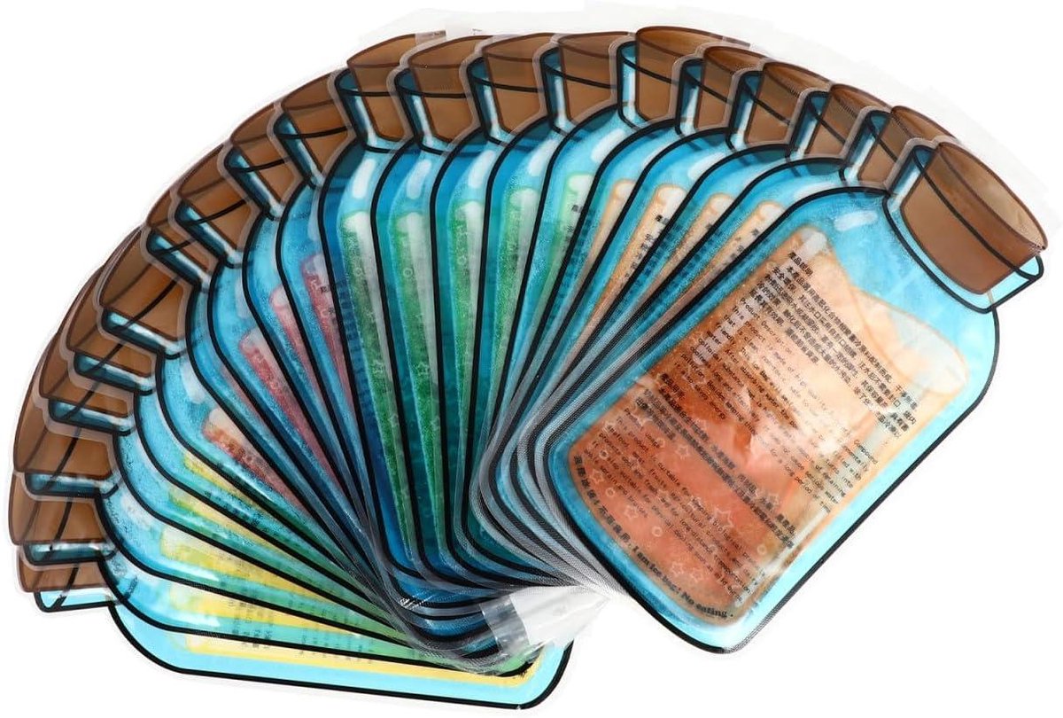 Ijspakken - Koeltas Ijszakken - Voedsel Vers Houden - Abundante Koelgel - 24x12CM - Diverse Kleur