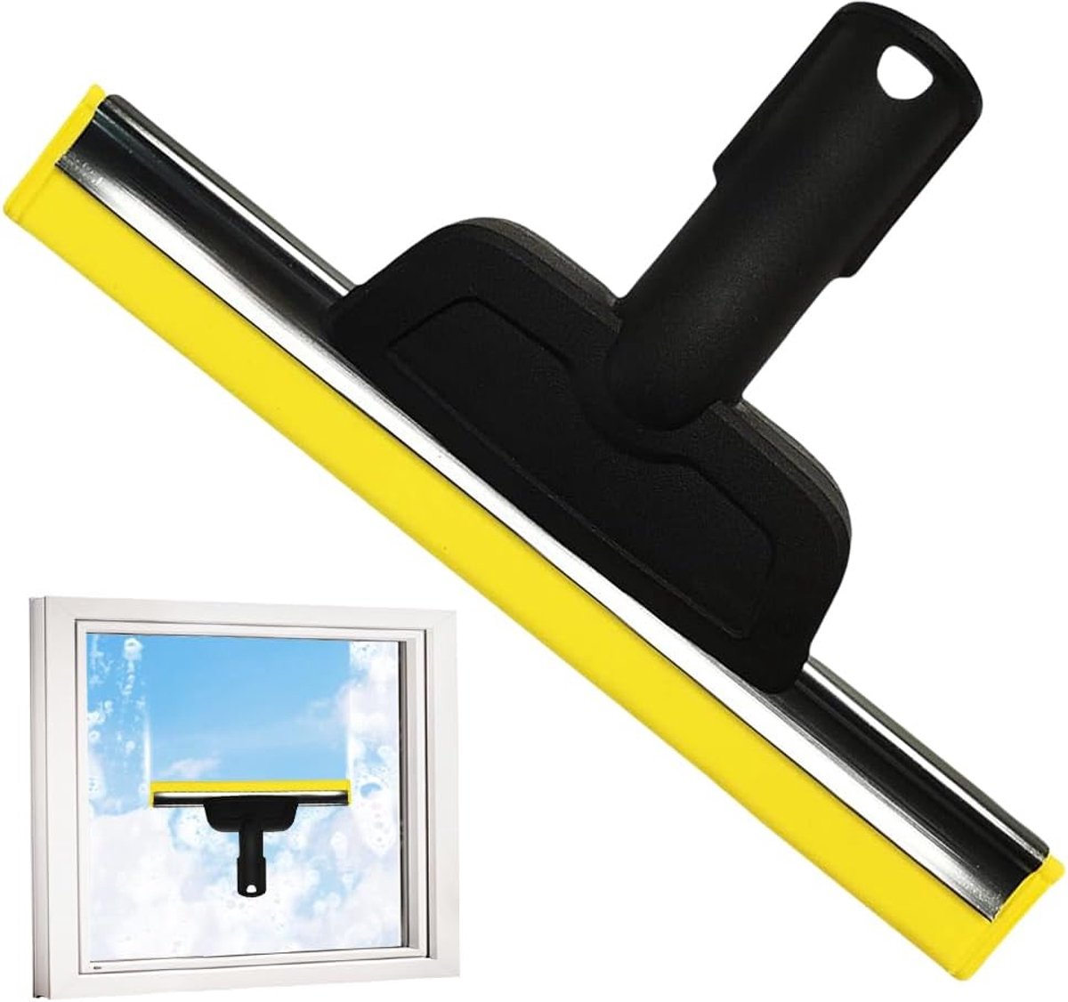 Venstermondstuk voor Kärcher stoomreiniger, venstermondstuk stoomreiniger accessoires voor Kärcher SC1/ SC2/ SC3/ SC4/ SC5/ SC7/ CTK10/ CTK20 vervangend accessoires Strookvrije reiniging van glas