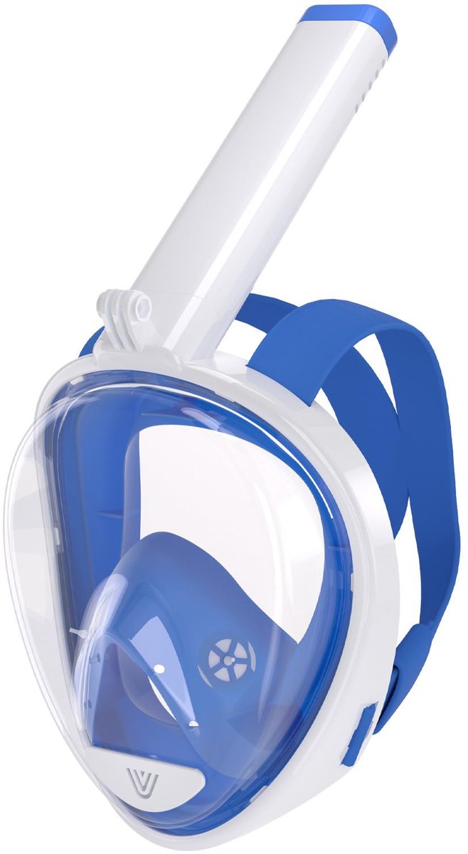 Snorkelmasker Full Face L/XL - 180° Breedbeeld - Anti-condens en Anti-lek - Ideaal voor Onderwateravonturen - SnelShoppen