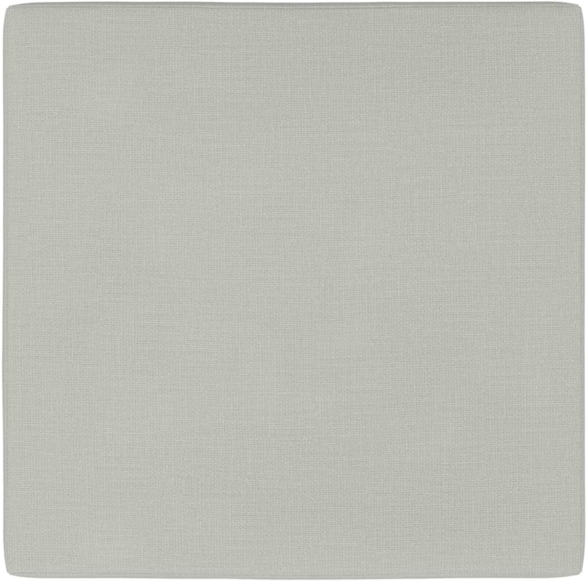60x61,5x6 cm beige stof, palletkussen met dikke vulling, zacht en comfortabel voor filmavonden, videogames of ontspanning op de veranda